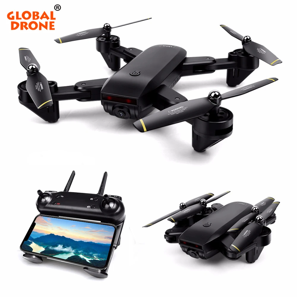 

Global Drone Remote Control Quadrocopter Optical Flow Position Hover RC Dron FPV Selfie Drones with Camera HD VS D107