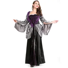Vestido de temática real vintage vestido de Reina real vestido de Princesa Real ropa de cosplay para noche de brujas