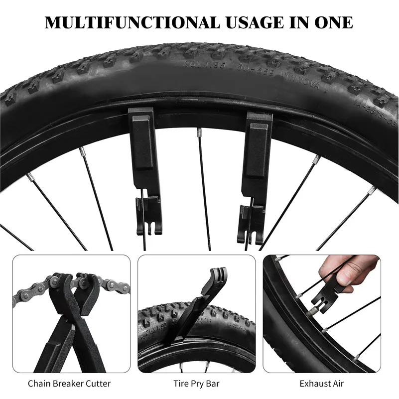 WEST BIKING рычаг для велосипедных шин MTB дорожный велосипед ложка для шины плоскогубцы многофункциональные велосипедные Инструменты для ремонта колес
