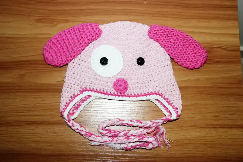 crochet puppy hat