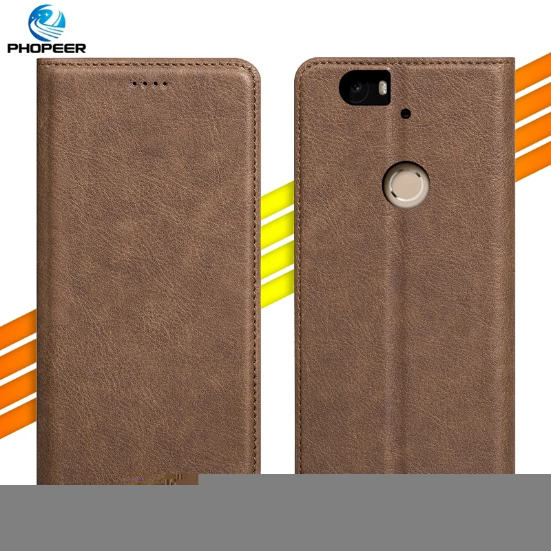 Luxury Retro PU Leather Case For Huawei Nexus 6P 5.7 inch Mobile Phone Stand Filp Cover Google | Мобильные телефоны и