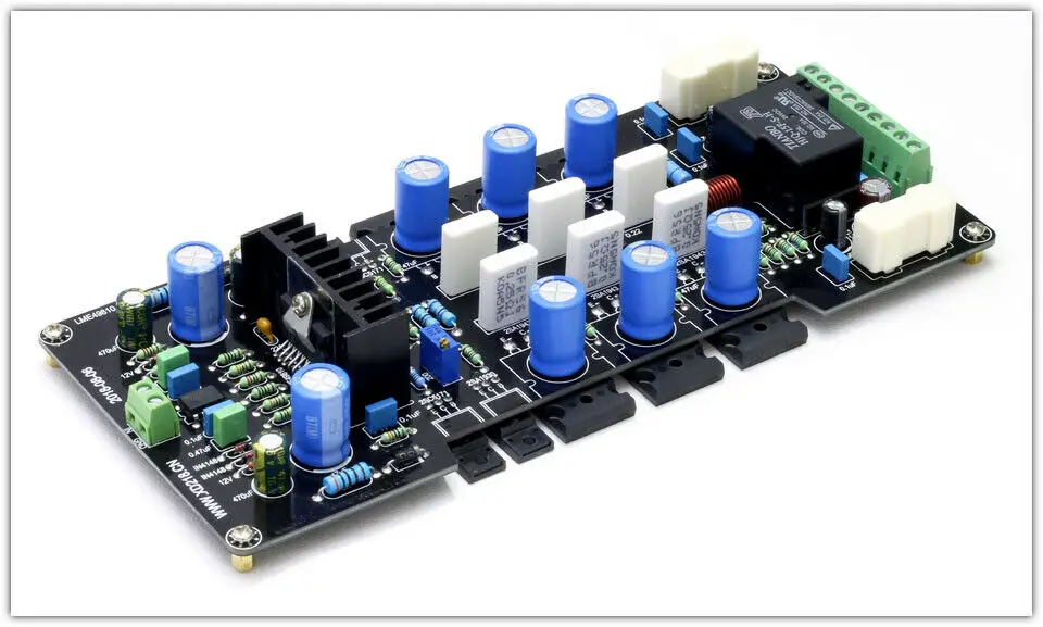 GZLOZONE Assembeld Mono LME49810 + 2SA1943/2SC5200 Плата усилителя мощности 300 Вт L14 58|Усилители