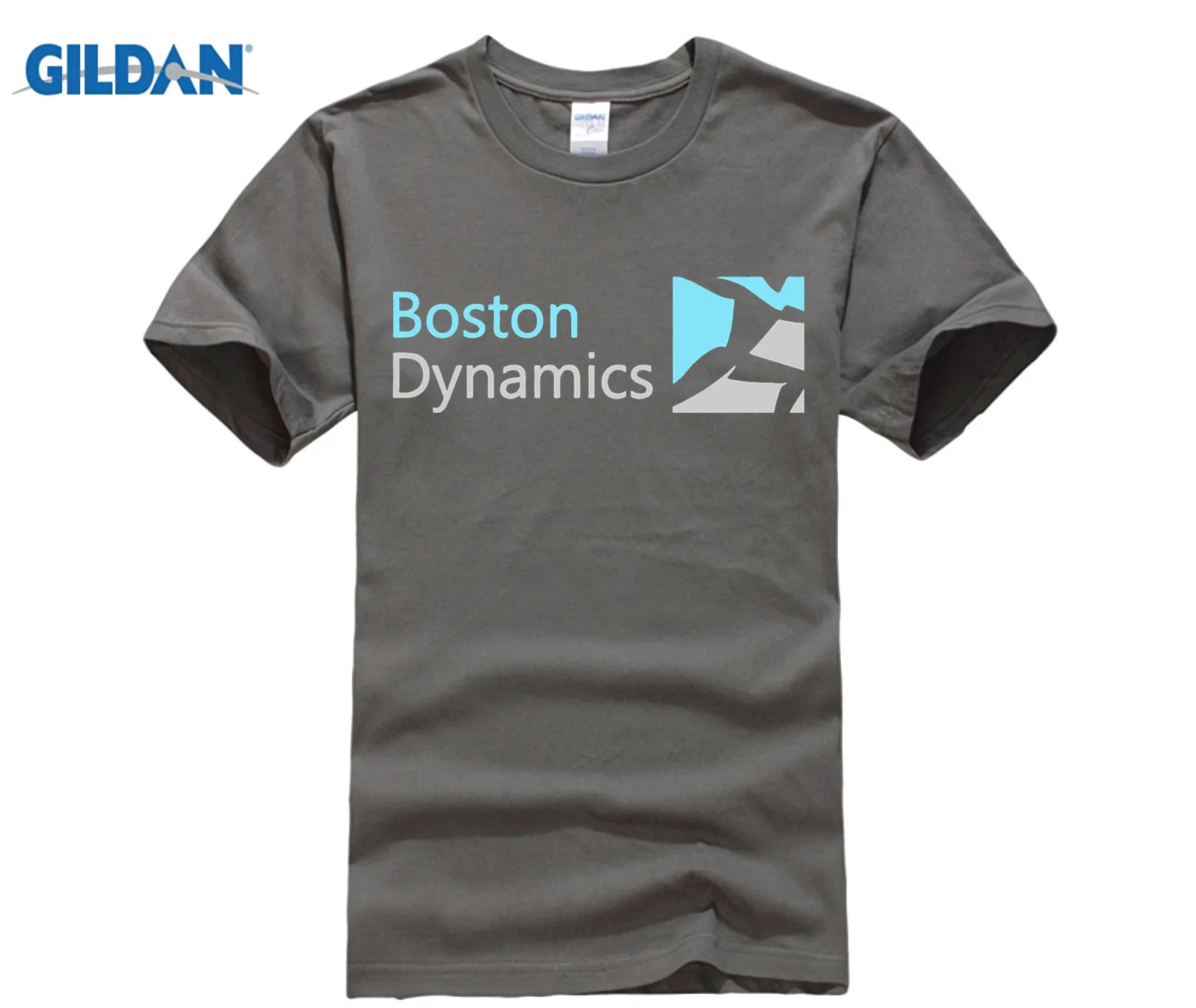 GILDAN Мужская футболка с коротким рукавом хит продаж Boston Dynamic мужские футболки мода