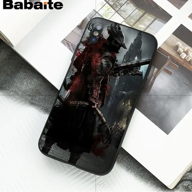 Роскошный высококачественный защитный чехол Babaite bloodborne DIY для мобильных телефонов Apple iPhone 8 7 6 6S Plus X XS MAX 5 5S SE XR