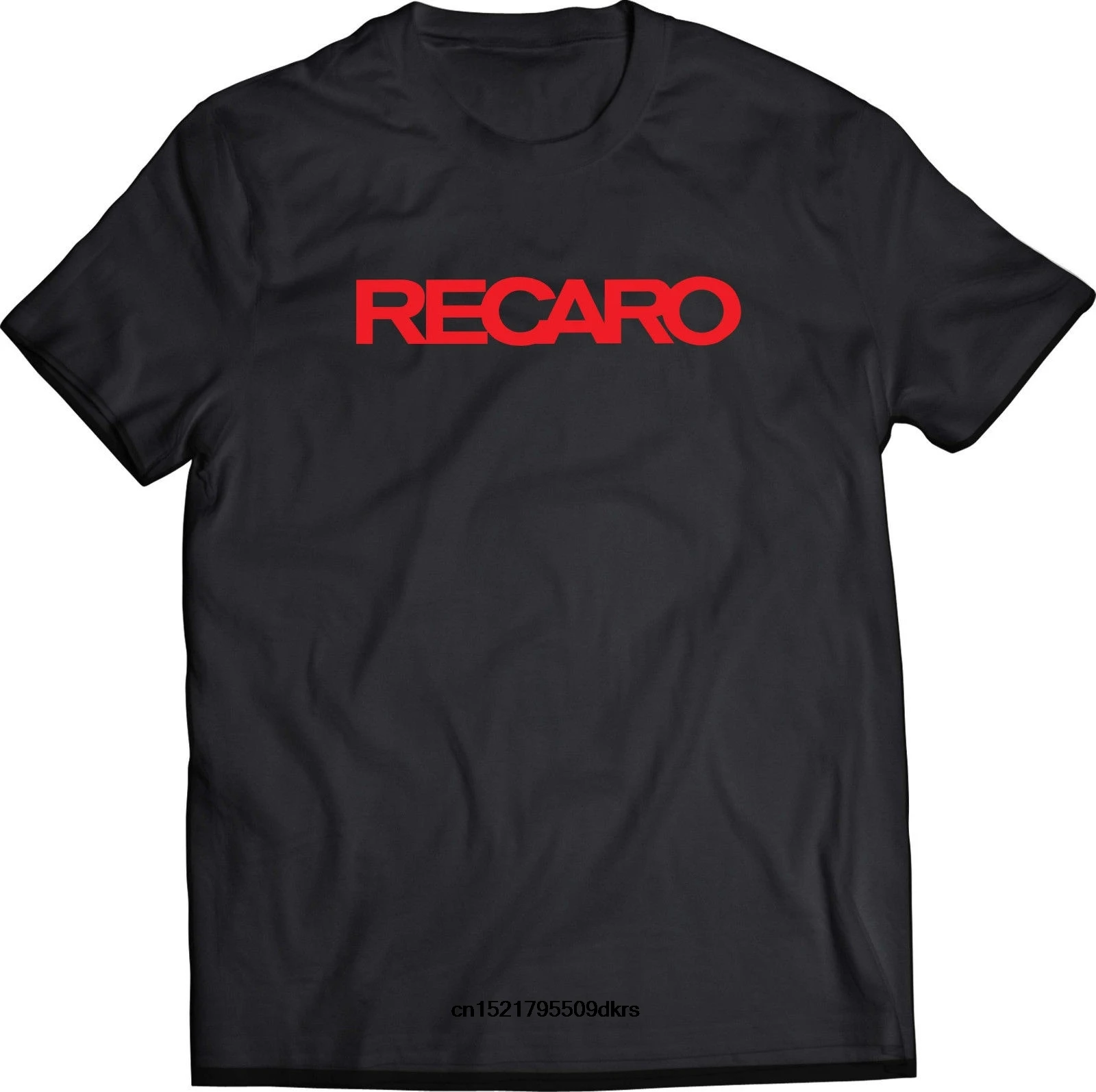 

Men T shirt Recaro Black s Round Neck Short Sleeves Casual funny t-shirt novelty tshirt women