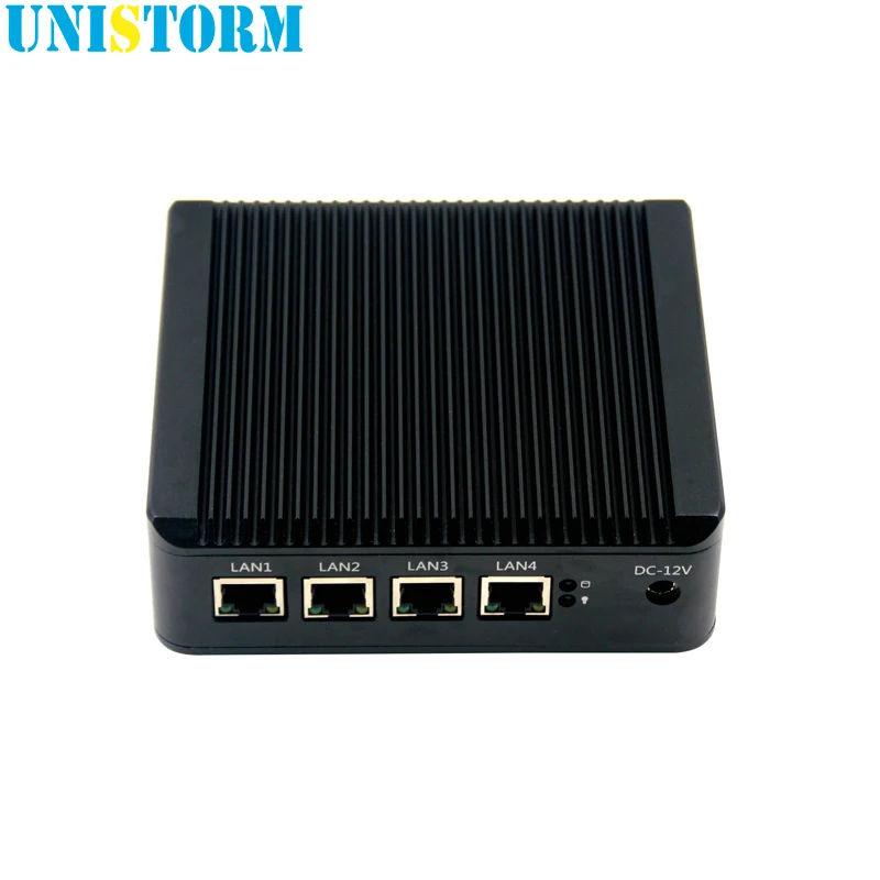 Мини ПК Unistorm Pfsense безвентиляторный 4 ядерный 1080P HDMI|j1900 quad core|mini pc intel celeronmini |