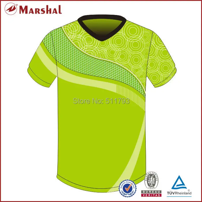 Light green sublimated V neck soccer jersey,Free shipping best quality