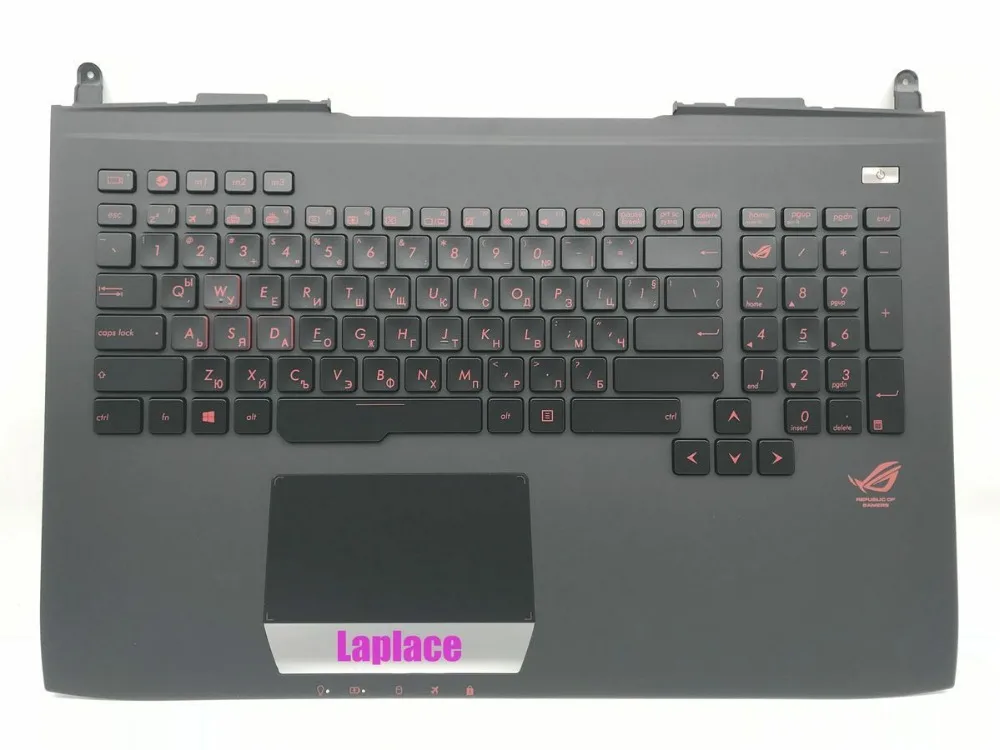 

New Bulgarian keyboard for Asus G751J G751JY G751JM G751JT Palmrest Upper case