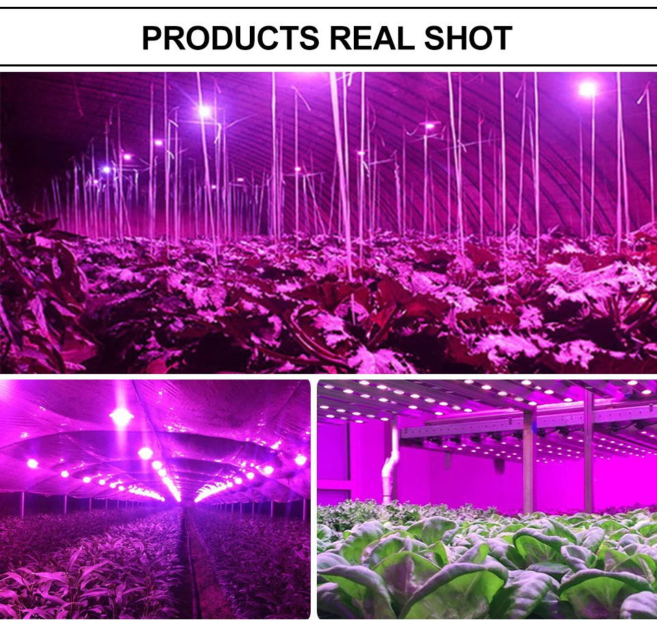Full Spectrum E27 28W SMD5730 LED Grow Lights 85V~265V Plants Growing Lamp for Medicinal Vegetable Flower Indoor Hydroponics (10)