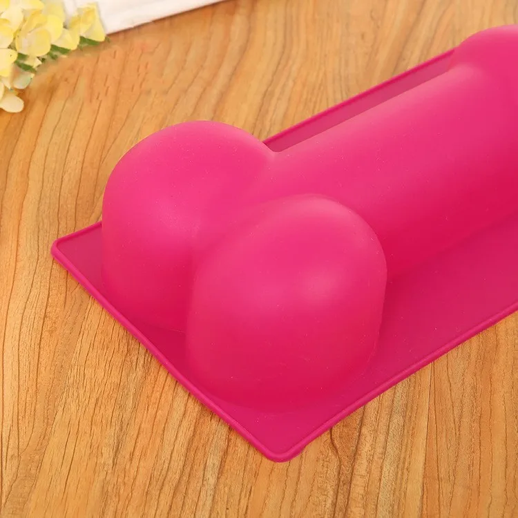 3D большая форма-пенис, мыло для торта, отличный большой член, силиконовая форма для шоколада, ледяного желе, Сексуальная мужская форма