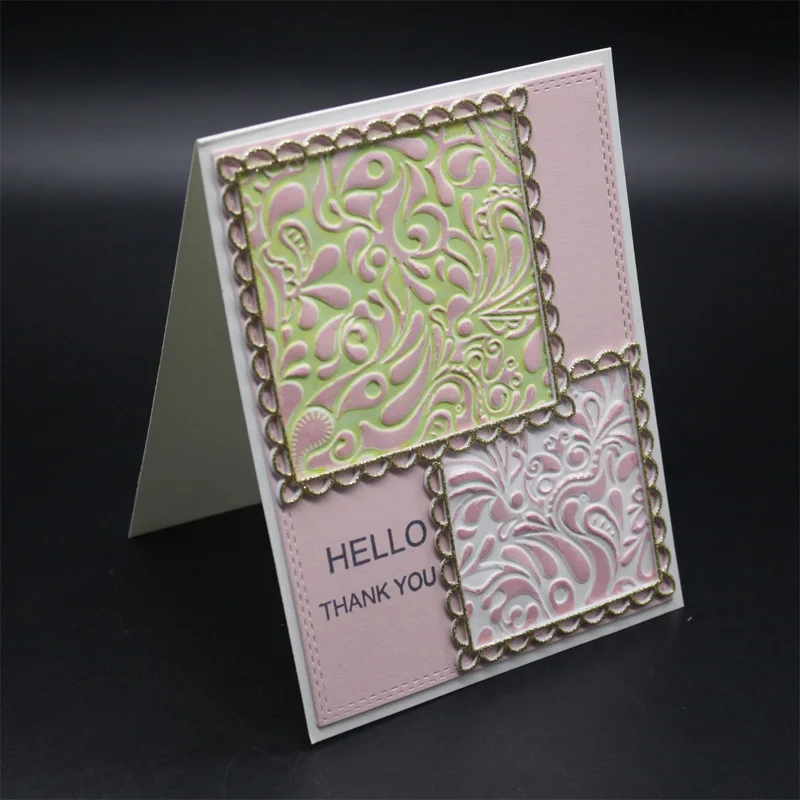 

Irregular pattern embossed folder plastic scrapbook DIY scrapbook album card decoration tool craft card paper making decoration