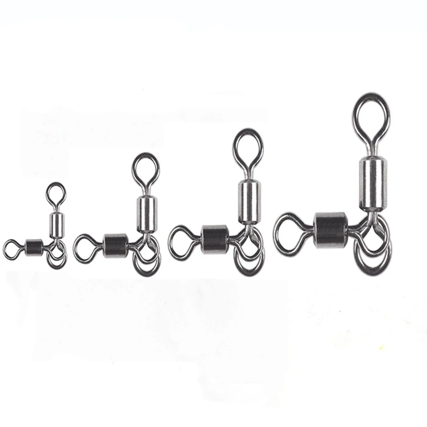 Lot 50 Fishing Square Snaps Coastlock Clips for Lures Hooks Barrel Swivels BE