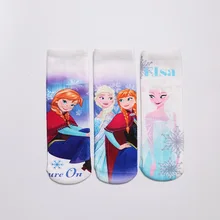 Модные женские длинные носки для девочек, яркие смешные забавные носки