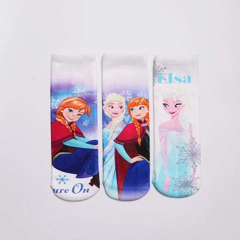 

Fashion Ladies Girls combed long socks set colorful funny happy socks