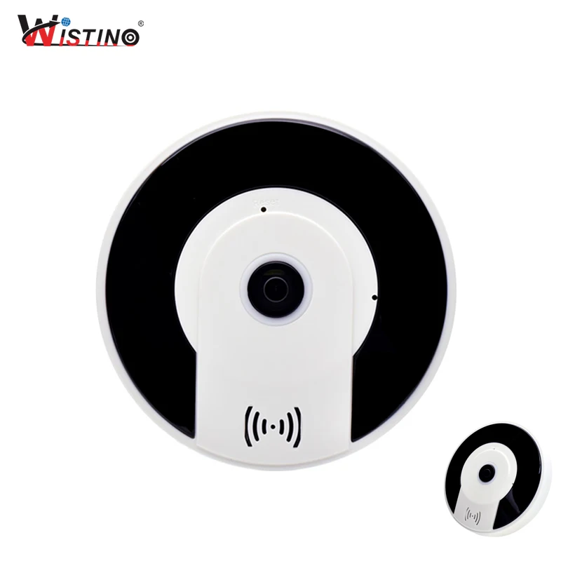 

Wistino CCTV WIFI Security Camera Fisheye HD 960P Wireless IP Camera Panoramic Baby Monitor 360 Degree Video Camera Surveillance