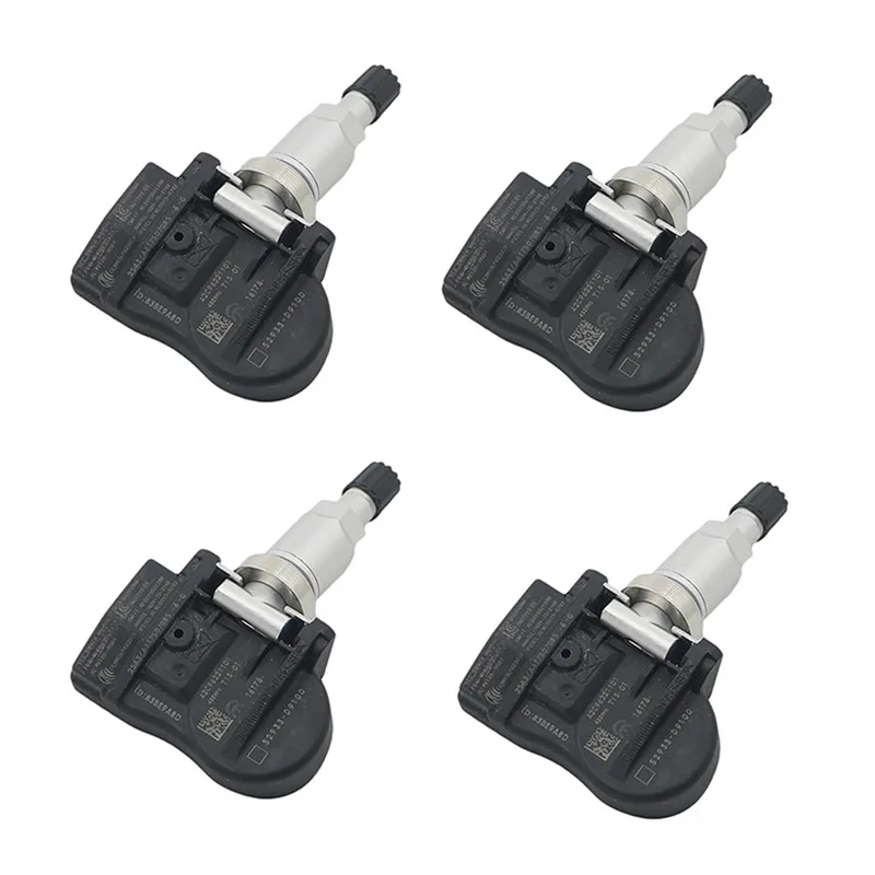 

Set 4 TPMS Tire Pressure Monitor Sensor 52933-D9100 433Mhz For KIA HYUNDAI IONIQ 17-19 KONA / SANTA FE 2018 VELOSTER 2019