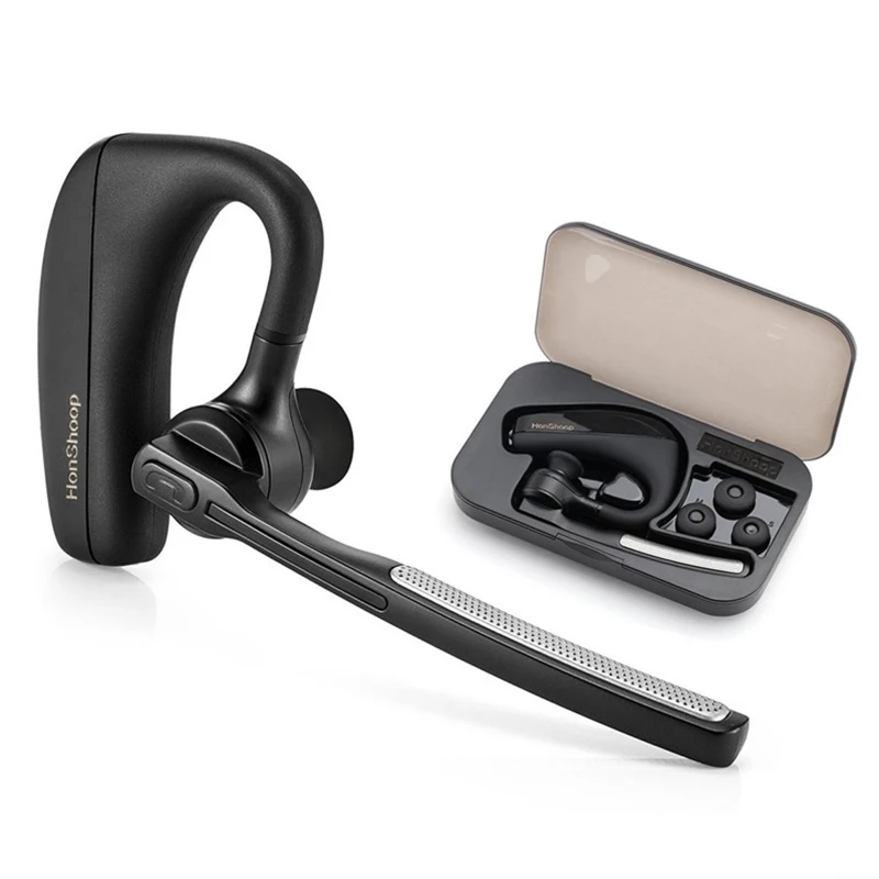 V8 Wireless Stereo Bluetooth Headphones Car Driver Handsfree call bluetooth earphones + bluetooth Headset Portable storage box bluetooth-earphones : image V8 Wireless Stereo Bluetooth Headphones Car Driver Handsfree call bluetooth earphones + bluetooth Headset Portable storage box bluetooth-earphones