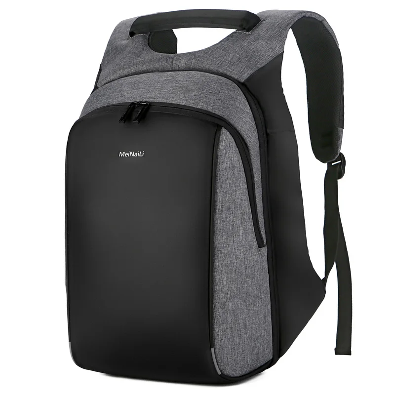 Athacer водонепроницаемый прочный рюкзак для ноутбука дорожная сумка с защитой от кражи Мужская зарядка через usb для бизнеса школьные сумки для женщин повседневный рюкзак - Цвет: Gray