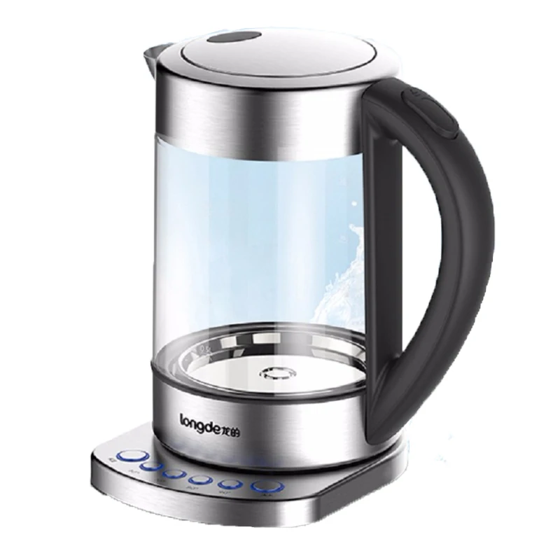 Electric Kettle Auto Power off Quick Heating Teapot Glass Household