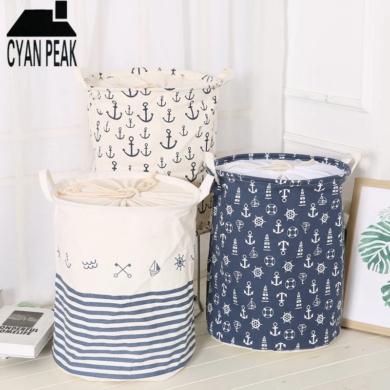 

Dirty Laundry Basket Household Organizers Storage Basket Foldable Cloth Toys Waterproof Laundry Hamper Sundries Storage Box