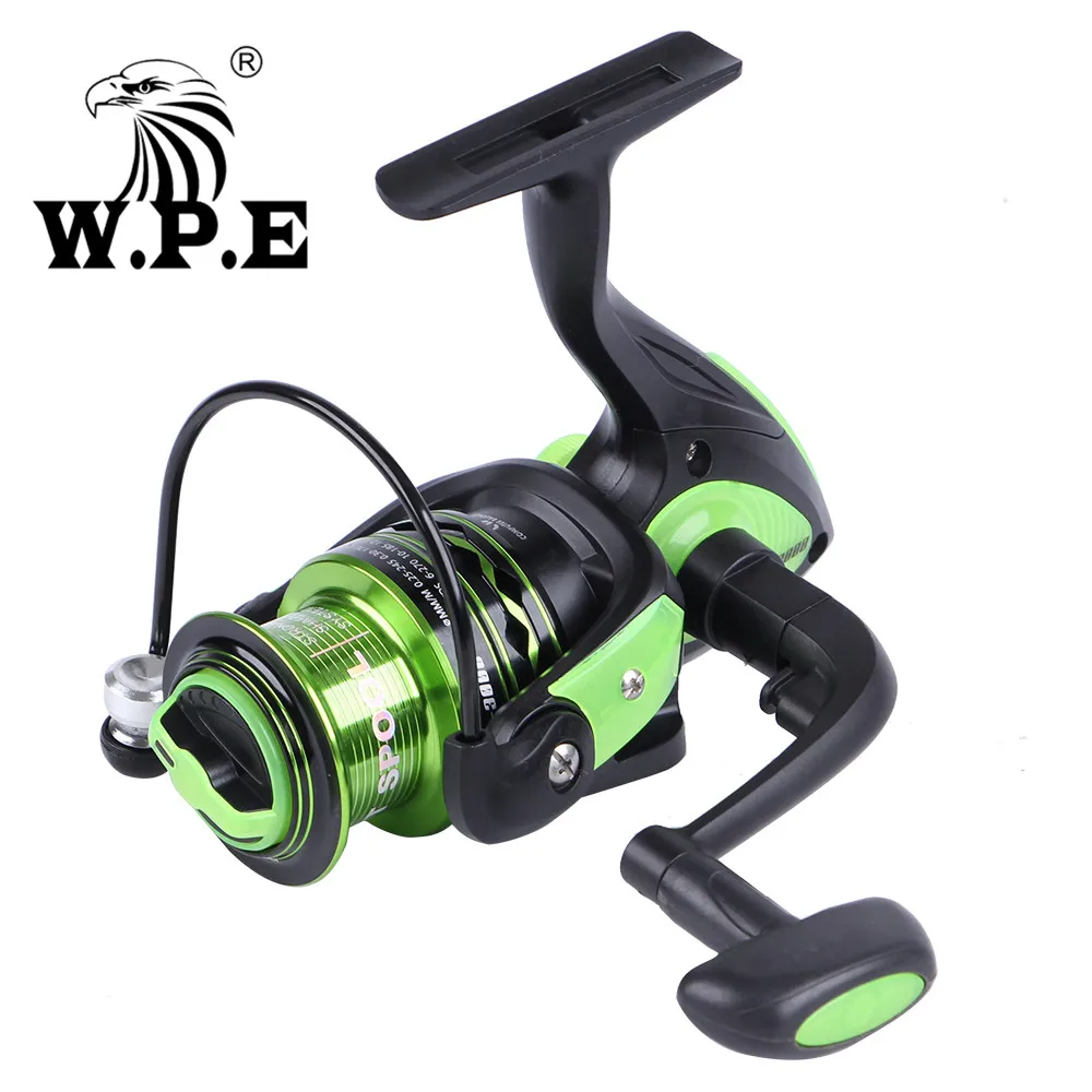 

W.P.E GreenLight3 Series 3000-6000 Freshwater Spinning Reel with 3+1 Ball Bearings Carp Fishing Wheel Full Metal Spinning Wheel