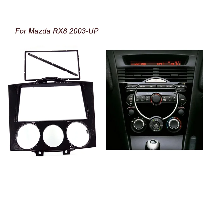 ITYAGUY Double Din Fascia For MAZDA RX8 RX 8 Radio Refitting In Dash CD