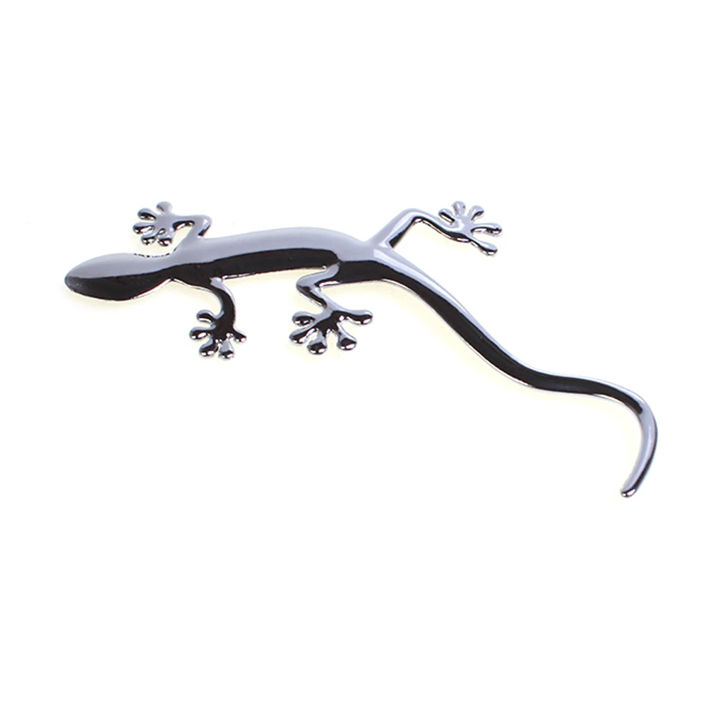 Newest 2017 3D AUTO Exterior Decoration Gecko Shape Chrome Badge Emblem