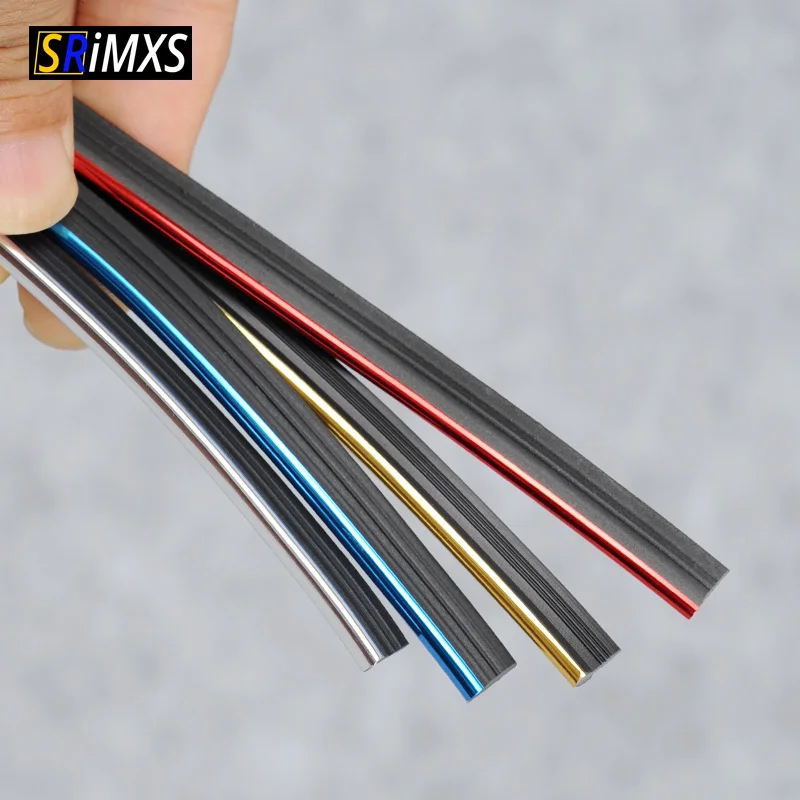 

5M Car Interior Decoration Strips Moulding Trim Dashboard Door Edge Universal For ford cruze skoda Auto Accessories Car Styling