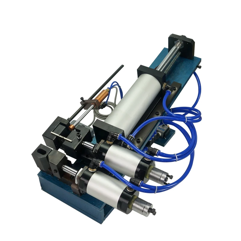  Pneumatic Type Double Layer Wire Peeling Stripping Machine Wire Stripper Cable Strip Length 300mm C