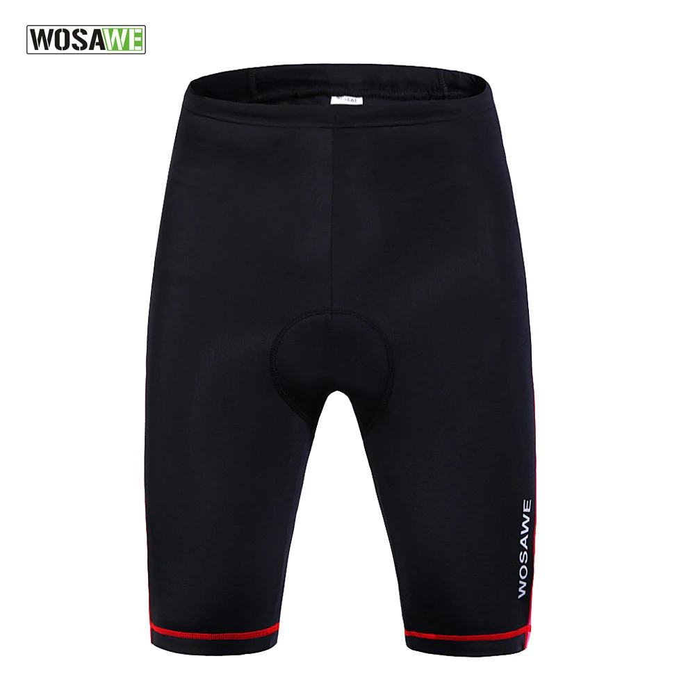 WOSAWE Reflective Logo Cycling Shorts Breathable Mountain Bike Shorts