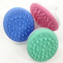 11,2 см Силиконовая Массажная кисть эфирное масло щетка Массаж спины рука ног Массажер для всего тела формирование Ванной Принадлежности