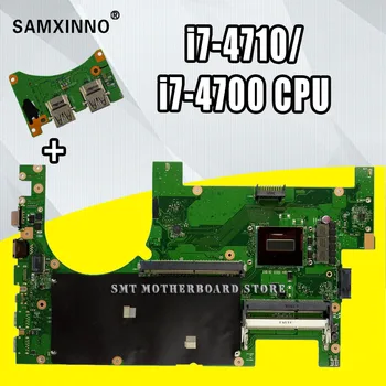 

Send board G750JZ 3D motherboard For Asus G750JZ G750J G750JS Laptop motherboard REV2.0 Mainboard i7-4710/i7-4700 CPU GTX880M