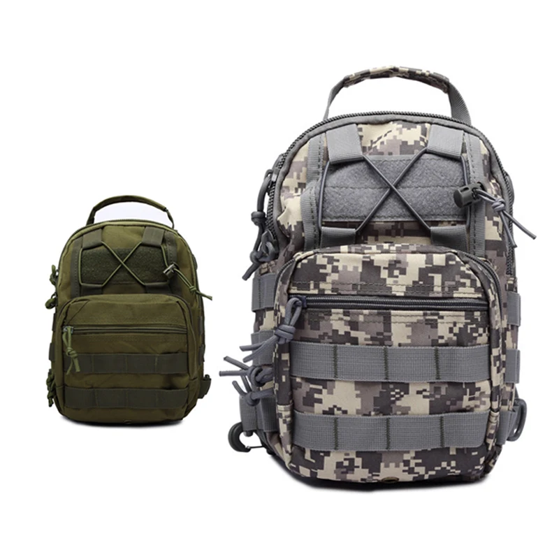 

7 Color 600D Outdoor Sports Shoulder Military Camping Hiking Tactical Bag Camping Hunting Backpack Utility Chest Bag