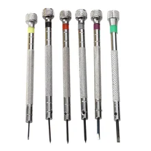 6 шт. 0,8-1,8 мм плоское лезвие шлицевая отвертка часы мобильные Инструменты для ремонта ноутбуков