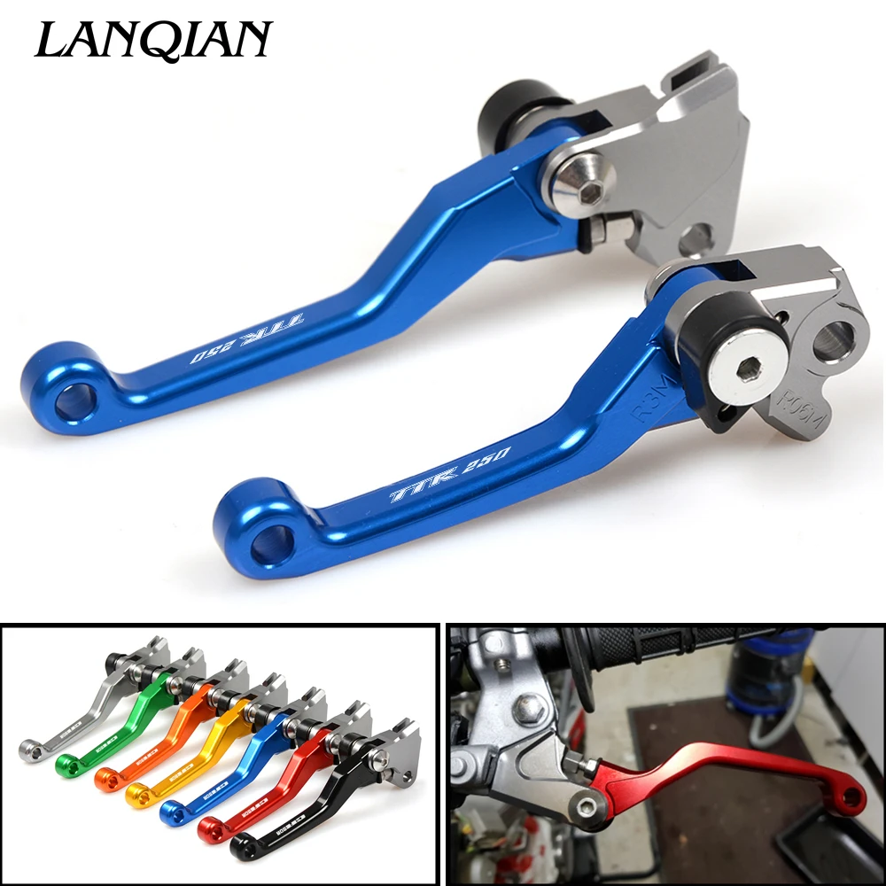 Motocross Pit Dirt Bike Brake Clutch Lever Handle For yamaha TTR250 TTR 250 1993-2013 1994 1995 1996 Pivot Levers | Автомобили и