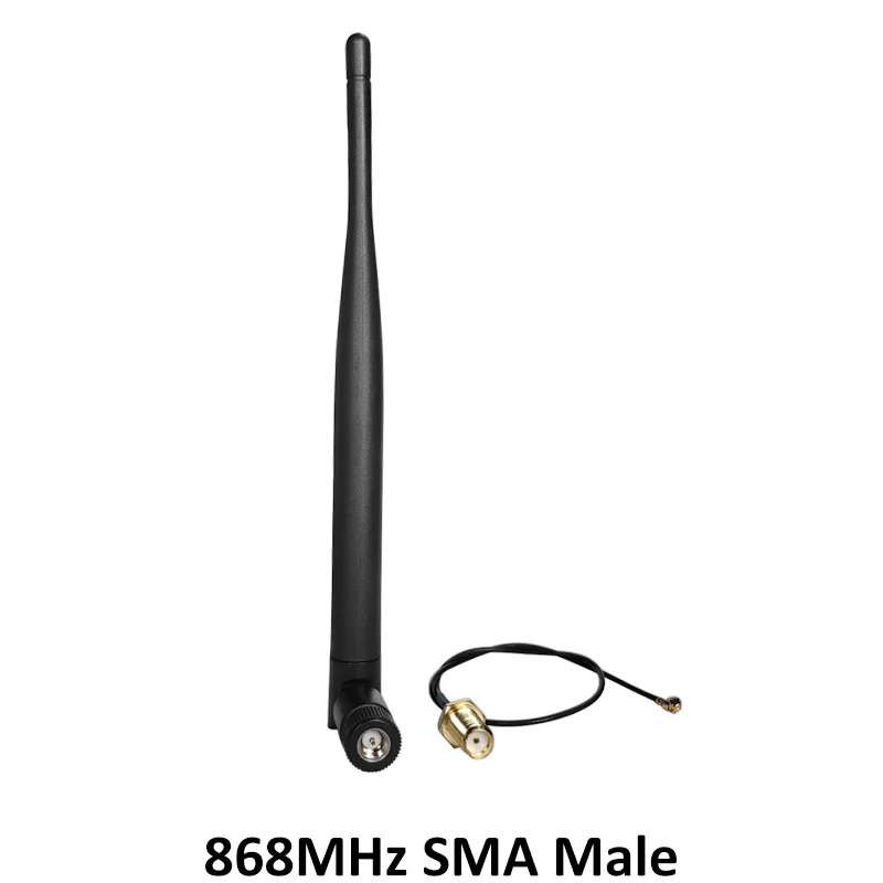 868MHz 915MHz Antenna 5dbi SMA Male Connector GSM 915 MHz 868 MHz antena antenne waterproof +21cm RP-SMA/u.FL Pigtail Cable 868MHz 915MHz Antenna 5dbi SMA Male Connector GSM 915 MHz 868 MHz antena antenne waterproof +21cm RP-SMA/u.FL Pigtail Cable