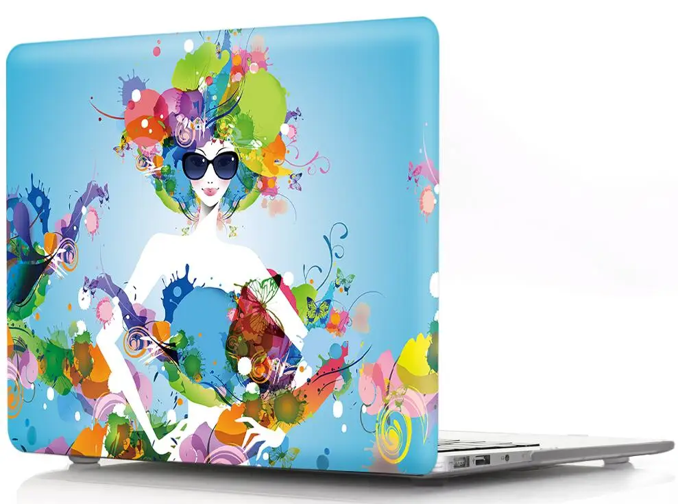 Чехол для ноутбука с космическим узором для Apple Macbook Air Pro retina 11 12 13 15 Touch Bar защитный чехол для Mac 11,6 13,3 15,4 - Цвет: 16