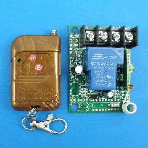 30A 1 channel Wireless remote control light lighting switch Transmitter
