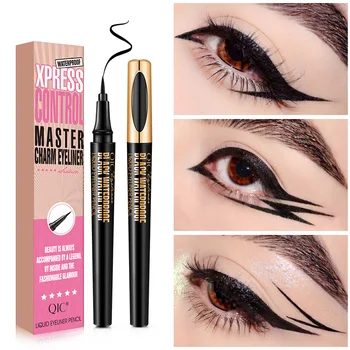 

New Black Liquid Eyeliner Waterproof 24H Long-lasting Make Up Women Comestic Eye Liner Pencil Makeup Crayon Eyes Marker Pen