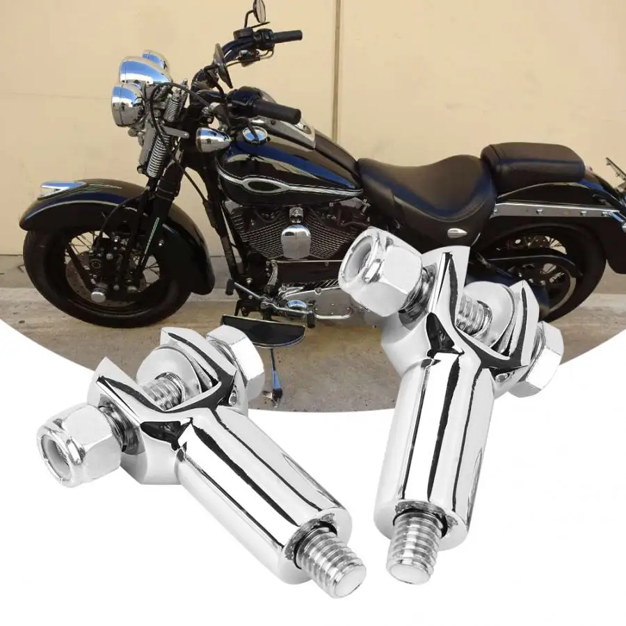1 пара колышки для пассажирских ножек комплект креплений скоб Softail 2000 2001 2002 2003 2004