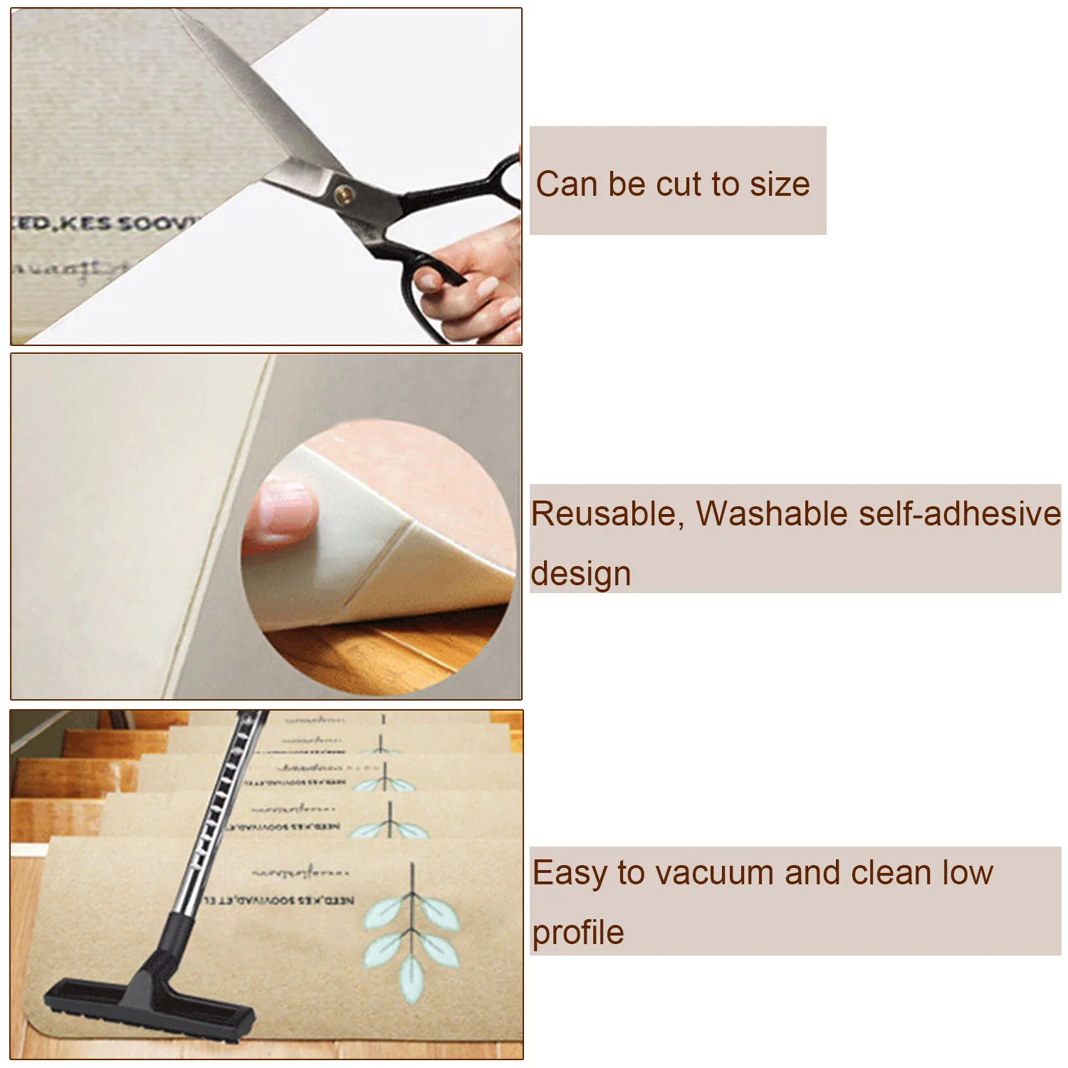 13 PCS Anti-slip Self Adhesive Stair Step Staircase Treads Mats Rug Rugs Cover Carpet Carpets Glow In Dark Floor Protector 13 PCS Anti-slip Self Adhesive Stair Step Staircase Treads Mats Rug Rugs Cover Carpet Carpets Glow In Dark Floor Protector