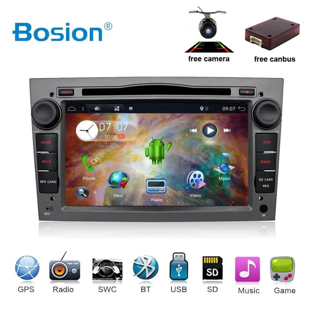 

2 din Octa Core Android 9.0 Car tape recorder GPS DVD Player For Opel Astra H Vectra Corsa Zafira B C G support OBD2 with wifi