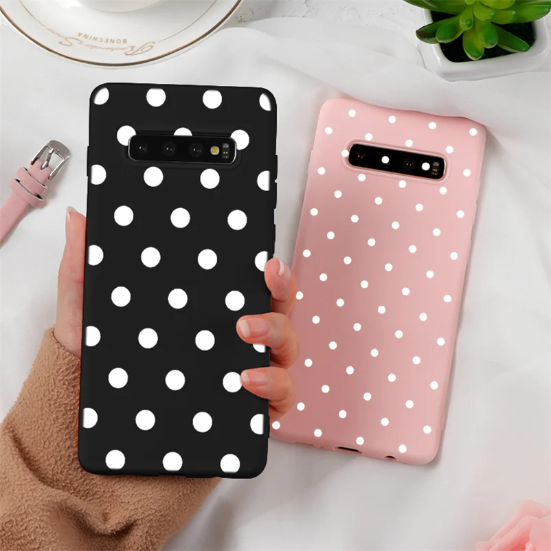 Пунктирной линии Coque для samsung Galaxy M10 M20 M30 M40 A10 A20 A20E A30 A40 A50 A60 A70 S7 край S8 S9 S10 плюс S10E Note 9 10 ТПУ чехол