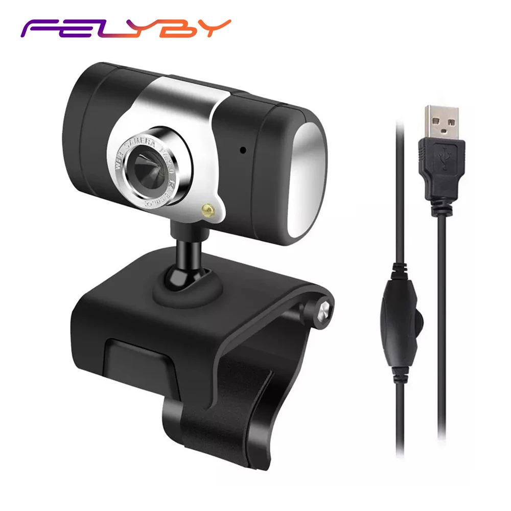 FELYBY F02 PC камера HD веб-USB 2 0 Превосходное качество стекло объектива для рабочего