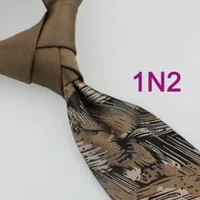 Yibei Coachella Для мужчин галстуки Кофе Узел контрастный черный цветочные Великолепная Средства ухода за кожей Шеи Галстук Лоскутная Формальное Средства ухода за кожей шеи галстук качество галстук