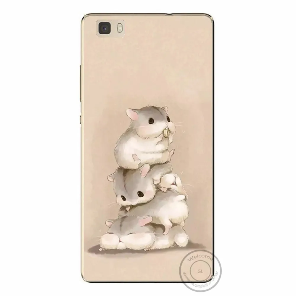 coque huawei p8 lite 2017 hamster