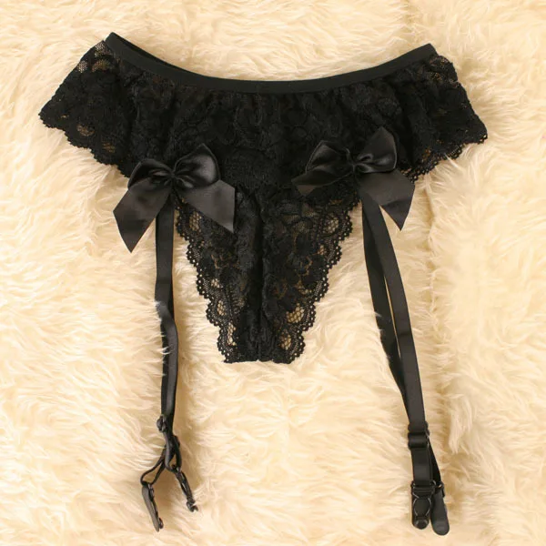 Free Shipping Girls Lovely Seamless Sexy Lace Garter Sexy Lingerie Use