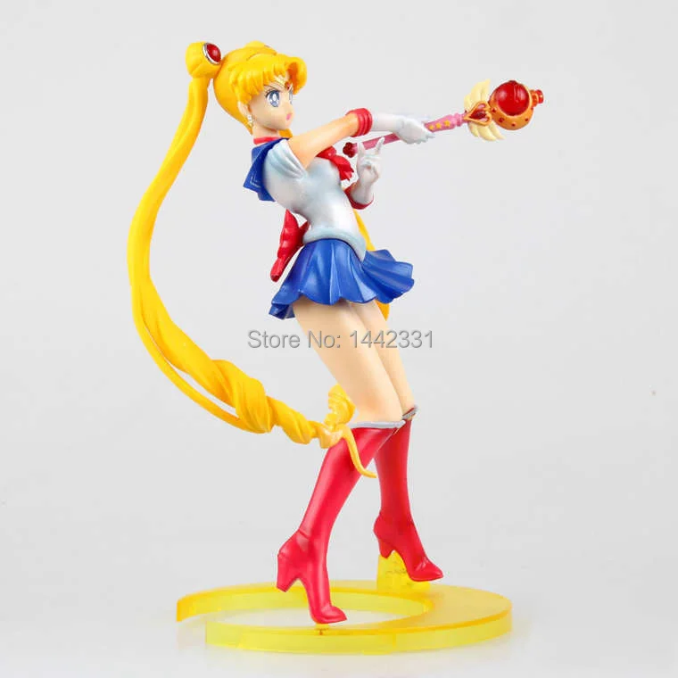 Экшн фигурка Сэйлор Мун тамаси из ПВХ 21 см|action figure|anime action figuresailor moon |