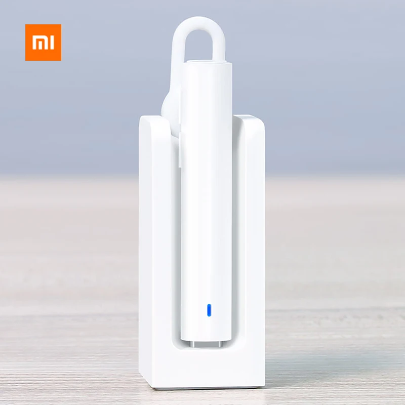 Baratos Original Xiaomi mi auriculares inalámbricos Bluetooth auriculares manos libres con mi c y base de carga negro