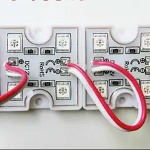 Супер светодиодный модуль 5050 SMD 4 светодиодный s 12VDC рекламы, декоративные лампочки, Водонепроницаемый IP65 белый/красный/желтый/синий/зеленый/белый/теплый белый